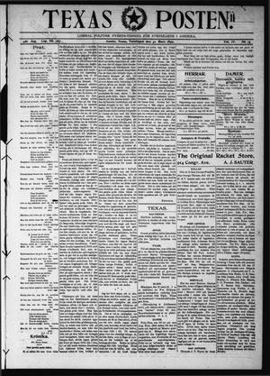 Texas Posten (Austin, Tex.), Vol. 4, No. 13, Ed. 1 Thursday, March 30, 1899