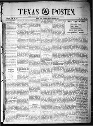 Texas Posten (Austin, Tex.), Vol. 5, No. 39, Ed. 1 Thursday, September 27, 1900