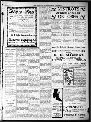 Texas Posten (Austin, Tex.), Vol. 6, No. 45, Ed. 1 Thursday, November 7,  1901 - Page 6 of 10 - The Portal to Texas History