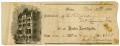 Thumbnail image of item number 1 in: '[Receipt for the Boston Investigator, 1885]'.