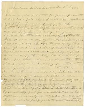 Primary view of object titled '[Will of Charles B. Moore, December 6, 1883]'.