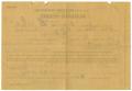 Thumbnail image of item number 2 in: '[Building Permit, November 3, 1909]'.