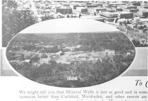 [A View of Mineral Wells] 1886