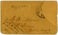 Text: [Envelope from Henry Moore to Charles Moore, May 1, 1860]