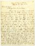 Letter: [Letter from Travis Winham, December 9, 1874]