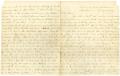 Letter: [Letter from Travis Winham, February 16, 1875]