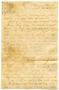 Letter: [Letter from Henry S. Moore to Charles B. Moore, September 25, 1885]