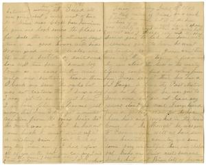 Primary view of object titled '[Letters from J. Sabina Rucker to Charles B. Moore, June 15-16, 1888]'.