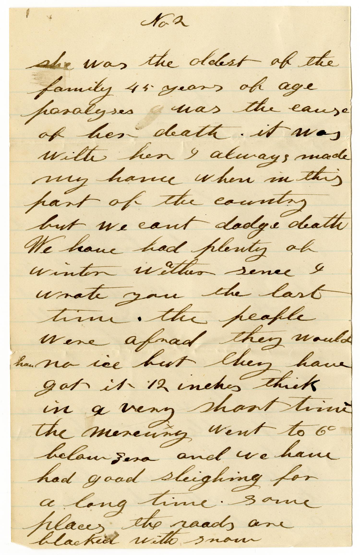 [Letter from John McCormick to H. S. Moore, February 10, 1889]
                                                
                                                    [Sequence #]: 2 of 6
                                                