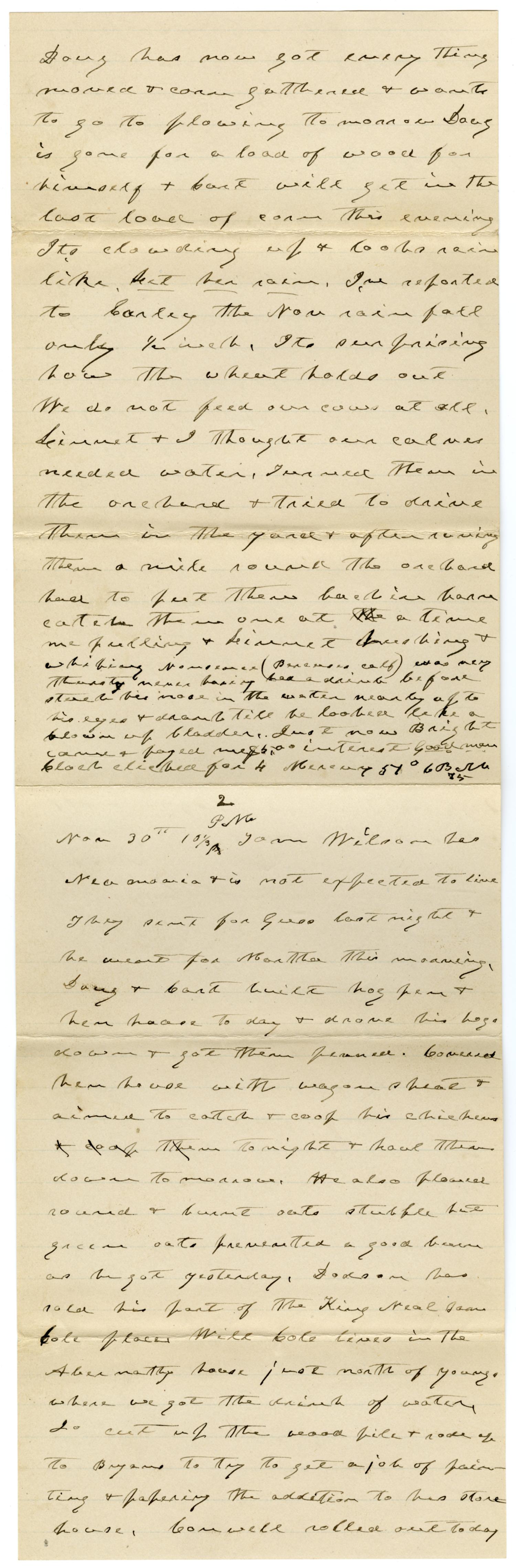 [Letters from Charles B. Moore to Mary Ann Moore, November 30 - December 2, 1897]
                                                
                                                    [Sequence #]: 1 of 6
                                                