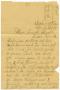 Letter: [Letter from Belle Jernigan to Linnet Moore, March 12, 1898]