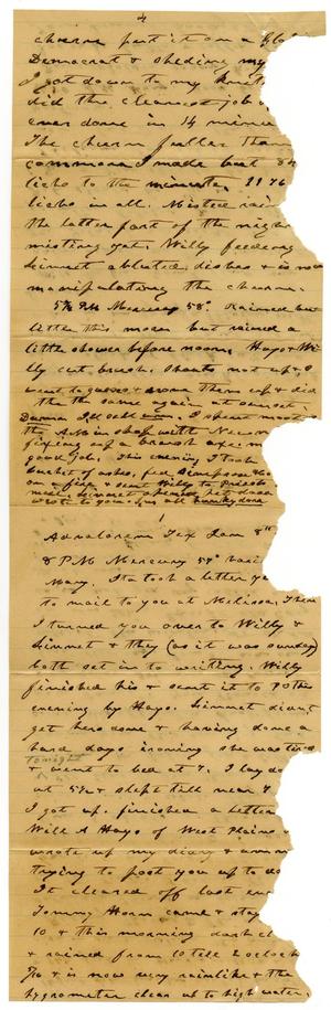 Primary view of object titled '[Letter from C. B. Moore to Mary Moore, January 8, 1900]'.