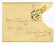 Primary view of [Envelope for Linnet Moore and Mr. Green, September 15, 1900]