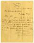 Letter: [Letter from J. L. Doggett to Claude D. White, June 11, 1906]