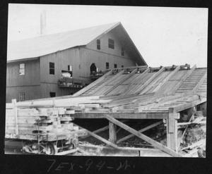 [Southern Pine Lumber Company Sawmill Timber Dock]
