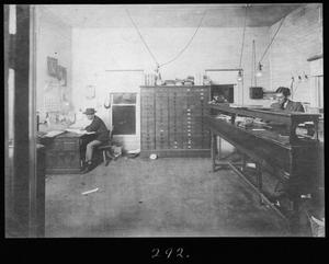 Primary view of object titled '[Southern Pine Lumber Company Cashier's Room]'.