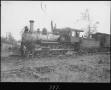 Photograph: [Texas South-Eastern Railroad Engine 7 - Broadside]