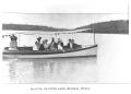 Postcard: Boating on Pinto Lake, Mineral Wells