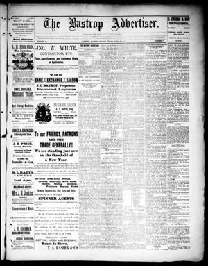 The Bastrop Advertiser (Bastrop, Tex.), Vol. 34, No. 11, Ed. 1 Saturday, April 23, 1892