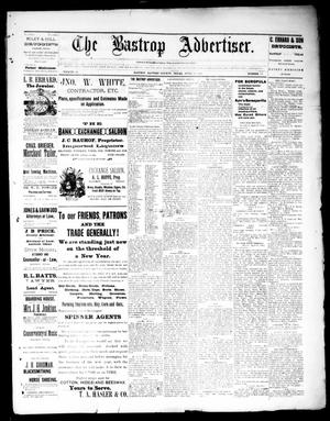 The Bastrop Advertiser (Bastrop, Tex.), Vol. 34, No. 12, Ed. 1 Saturday, April 30, 1892