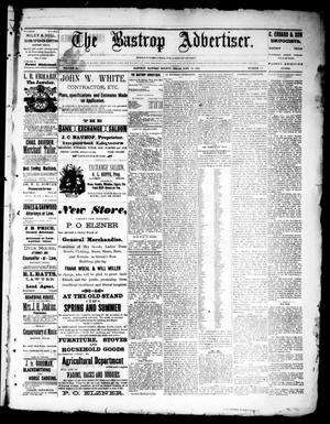 The Bastrop Advertiser (Bastrop, Tex.), Vol. 34, No. 19, Ed. 1 Saturday, June 18, 1892