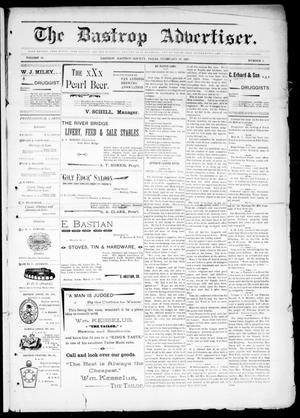 The Bastrop Advertiser (Bastrop, Tex.), Vol. 45, No. 9, Ed. 1 Saturday, February 27, 1897