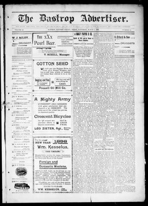 The Bastrop Advertiser (Bastrop, Tex.), Vol. 45, No. 52, Ed. 1 Saturday, March 5, 1898