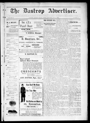 The Bastrop Advertiser (Bastrop, Tex.), Vol. 46, No. 19, Ed. 1 Saturday, July 9, 1898