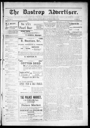 Primary view of object titled 'The Bastrop Advertiser (Bastrop, Tex.), Vol. 47, No. 16, Ed. 1 Saturday, June 17, 1899'.