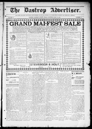 The Bastrop Advertiser (Bastrop, Tex.), Vol. 48, No. 19, Ed. 1 Saturday, May 18, 1901