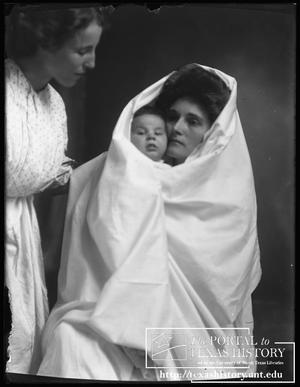 Primary view of object titled '[Mother and child with another woman]'.