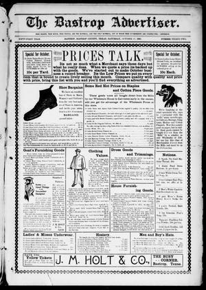 The Bastrop Advertiser (Bastrop, Tex.), Vol. 51, No. 32, Ed. 1 Saturday, October 17, 1903