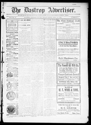 The Bastrop Advertiser (Bastrop, Tex.), Vol. 59, No. 18, Ed. 1 Friday, August 11, 1911