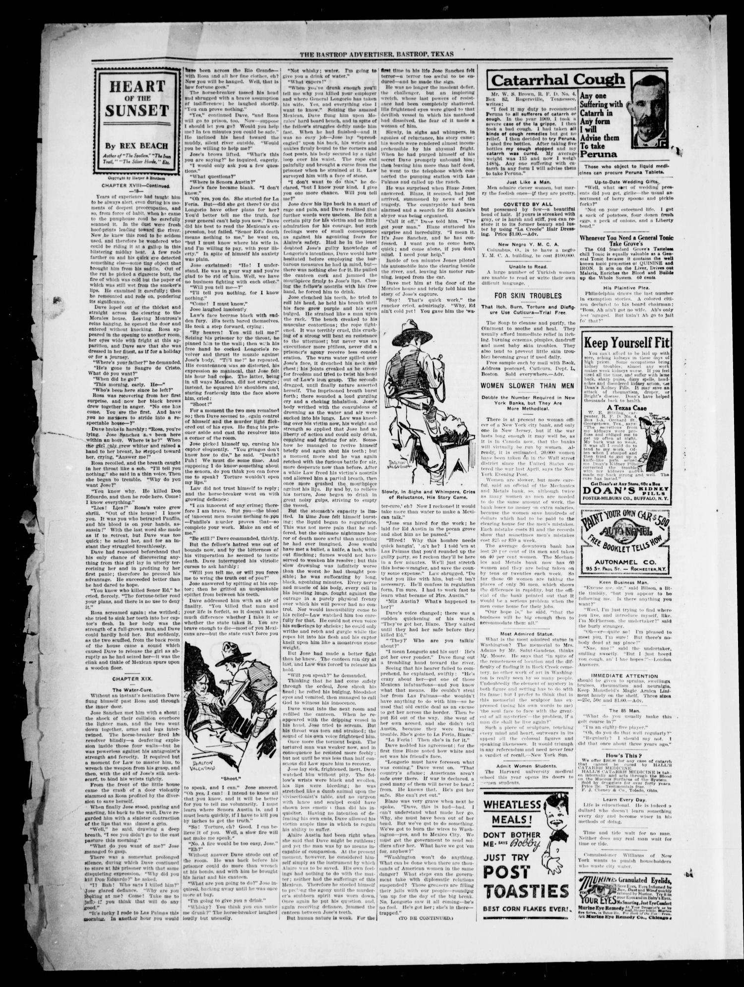 The Bastrop Advertiser (Bastrop, Tex.), Vol. 65, No. 27, Ed. 1 Friday, October 26, 1917
                                                
                                                    [Sequence #]: 4 of 8
                                                