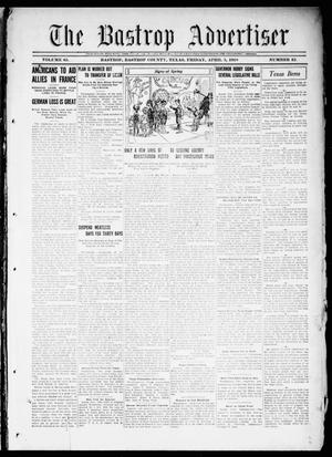The Bastrop Advertiser (Bastrop, Tex.), Vol. 65, No. 42, Ed. 1 Friday, April 5, 1918