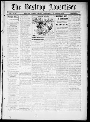 The Bastrop Advertiser (Bastrop, Tex.), Vol. 66, No. 18, Ed. 1 Friday, October 18, 1918