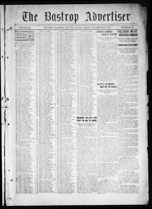 The Bastrop Advertiser (Bastrop, Tex.), Vol. 66, No. 25, Ed. 1 Friday, December 6, 1918