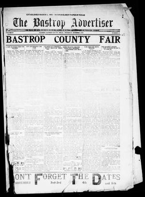 The Bastrop Advertiser (Bastrop, Tex.), Vol. 69, No. 10, Ed. 1 Thursday, October 6, 1921