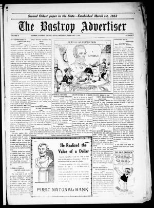The Bastrop Advertiser (Bastrop, Tex.), Vol. 71, No. 27, Ed. 1 Thursday, February 7, 1924