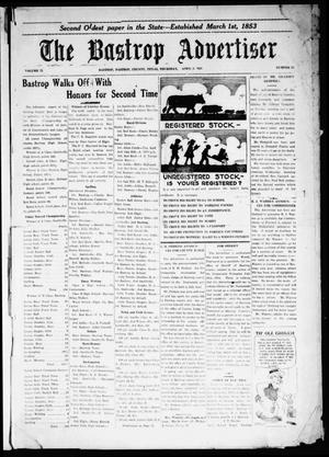 The Bastrop Advertiser (Bastrop, Tex.), Vol. 71, No. 35, Ed. 1 Thursday, April 3, 1924
