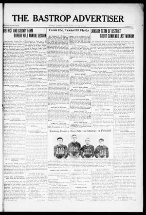 The Bastrop Advertiser (Bastrop, Tex.), Vol. 72, No. 34, Ed. 1 Thursday, January 15, 1925