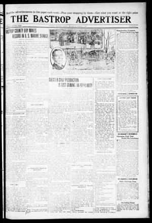 The Bastrop Advertiser (Bastrop, Tex.), Vol. 72, No. 28, Ed. 1 Thursday, December 3, 1925