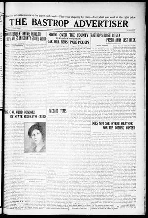 The Bastrop Advertiser (Bastrop, Tex.), Vol. 72, No. 30, Ed. 1 Thursday, December 17, 1925