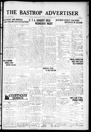 The Bastrop Advertiser (Bastrop, Tex.), Vol. 77, No. 28, Ed. 1 Thursday, September 25, 1930