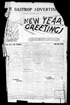 The Bastrop Advertiser (Bastrop, Tex.), Vol. 77, No. 42, Ed. 1 Thursday, January 1, 1931
