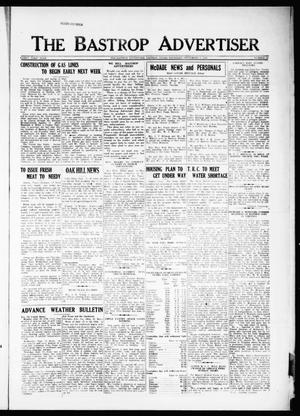 Primary view of object titled 'The Bastrop Advertiser (Bastrop, Tex.), Vol. 81, No. 24, Ed. 1 Thursday, September 6, 1934'.