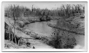 [Photograph of White Rock Creek- Explosion]