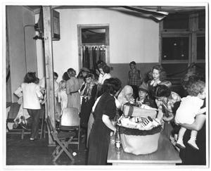Primary view of object titled '[Photograph of a Halloween Party]'.
