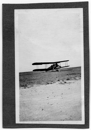 [First airplane to land in Wellington]