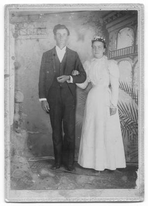 [Portrait of young couple]